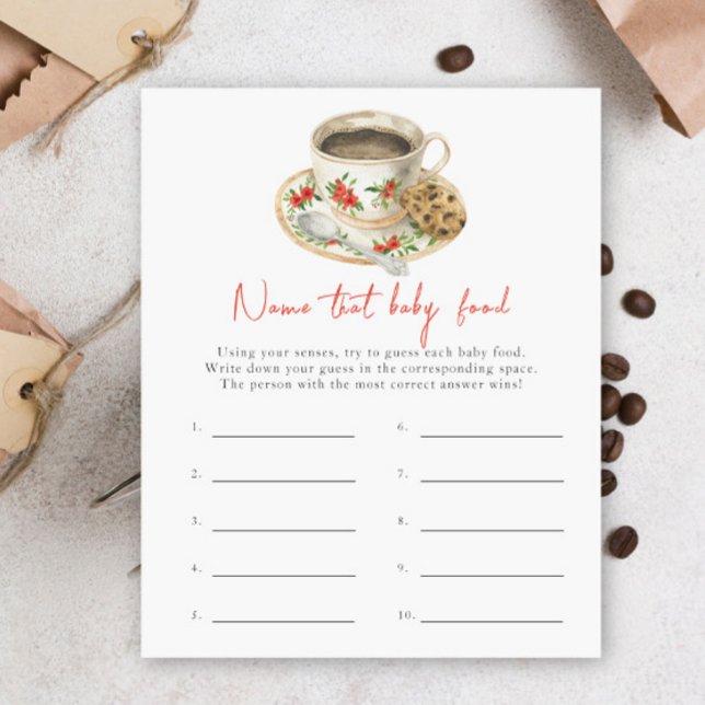 Baby is brewing coffee - Name that baby food (Creator heeft geüpload)