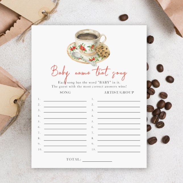 Baby is brewing coffee - Name that song game (Creator heeft geüpload)