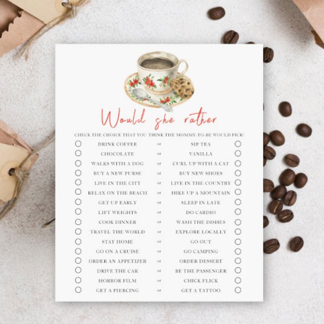 Baby is brewing coffee Would she rather (Creator heeft geüpload)