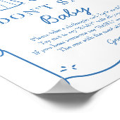 Baby Is Brewing Don’t Say Baby Game Poster (Hoek)