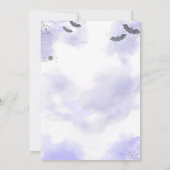 Baby is Brewing Halloween Baby shower Uitnodiging (Achterkant)