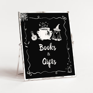 Baby is Brewing Halloween Boeken en Cadeaus Bord Poster