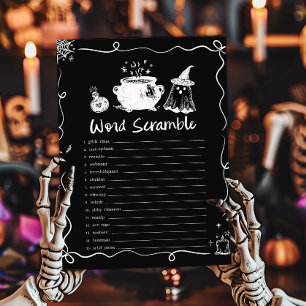 Baby is Brewing Halloween Woordzoekspel