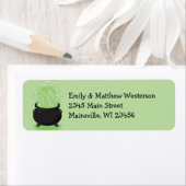 Baby is Brewing Heksen Douche Halloween Ketel Etiket (Insitu)