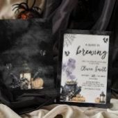 Baby is Brewing Heksenketel Baby Shower Kaart