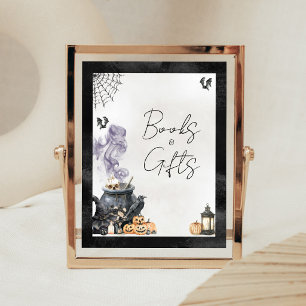 Baby is Brewing Heksenketel Boeken en Cadeau Bord Poster