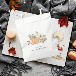 Baby is Brewing | Herfst Koffie Baby Shower Bedankzakje