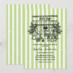 baby is brewing Home cafe thema BABY Shower  Kaart