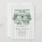  baby is brewing Home cafe themed BABY Shower Kaart (Voorkant)