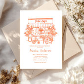  baby is brewing Home cafe themed BABY Shower Kaart