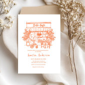  baby is brewing Home cafe themed BABY Shower Kaart