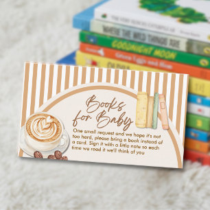 Baby Is Brewing Koffie Baby Shower Boeken Voor Bab Informatiekaartje