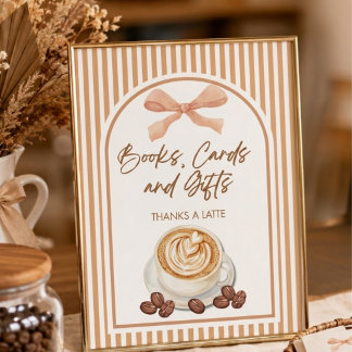 Baby Is Brewing Koffie Baby Shower Cadeaus En Boek Poster