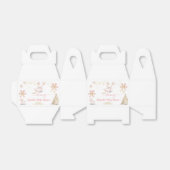 Baby Is Brewing Pink Winter Tea Party Baby Shower Bedankdoosjes (Uitgevouwen)