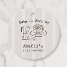 Baby is Brewing Strepen Baby Shower