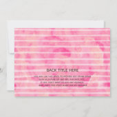 Baby is Brewing Tea Party | Virtueel Baby shower Kaart (Achterkant)