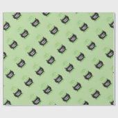 Baby is Brewing Witch Shower Halloween Cauldron Cadeaupapier (Vlak)