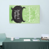 Baby is Brewing Witch Shower Halloween Cauldron Spandoek (Beurs)