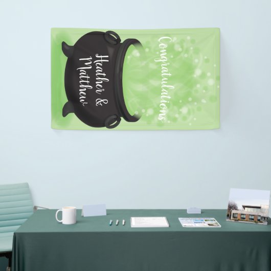 Baby is Brewing Witch Shower Halloween Cauldron Spandoek (Beurs)