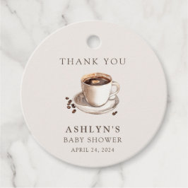 Baby is Brouwen Baby shower Dank U Cadeau Label