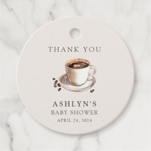Baby is Brouwen Baby shower Dank U Cadeau Label