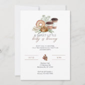 Baby is Brouwen - Chocoladebruin Kaart (Voorkant)