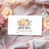 Baby is Brouwen Douche Beers Luier Raffle Kaart