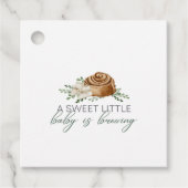 Baby is Brouwerij Pastry Bedankjes Labels (Voorkant)