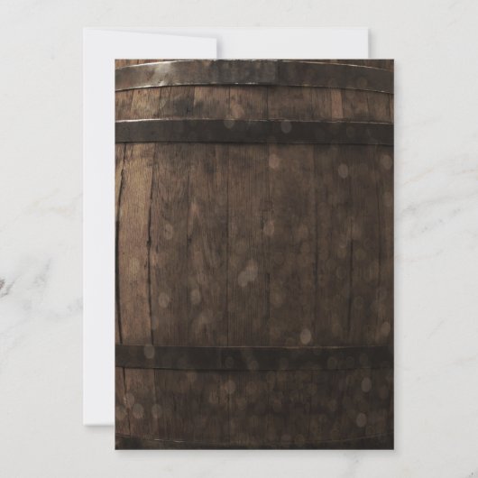 Baby is brouwerij voor Baby shower Kaart (Achterkant)