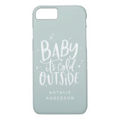 Baby is buiten de winter koud Case-Mate iPhone case (Achterkant)