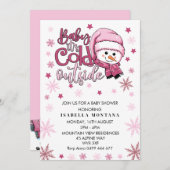 baby is buiten koud kaart (Voorkant / Achterkant)