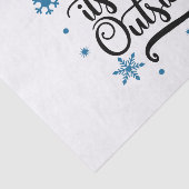 baby is buiten koud tissuepapier (Detail)