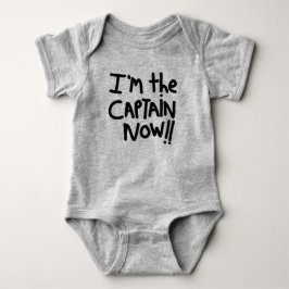 BABY IS DE CAPTAIN - BOTTOM LIJN. ROMPER