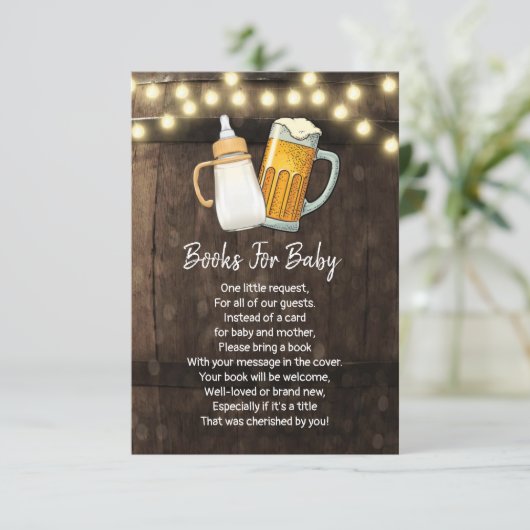 Baby is de Kaart van de het het boekverzoek van he (Staand voorkant)