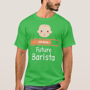 Baby is de toekomstige Barista moederzwangerschap T-shirt