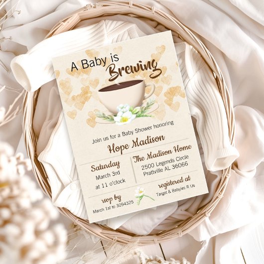 Baby is de Uitnodiging van het Baby shower van de 