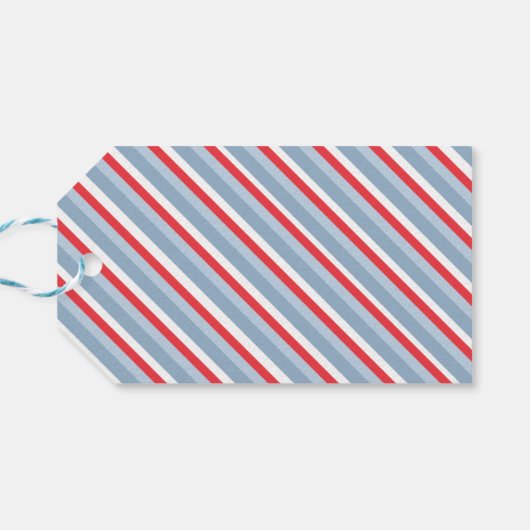 Baby is een jongensdouche aangepaste waslijn cadeaulabel (Achterkant Horizontaal)