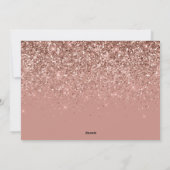 Baby is een lafhartig kerstfeest feestdagenkaart (Achterkant)