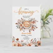 Baby is een uitnodiging voor het brouwen (Staand voorkant)