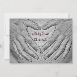 Baby is gearriveerd kaart