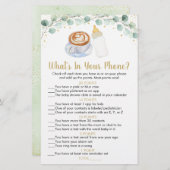 Baby is het Breien koffie wat in uw telefoonspel i (Voorkant / Achterkant)