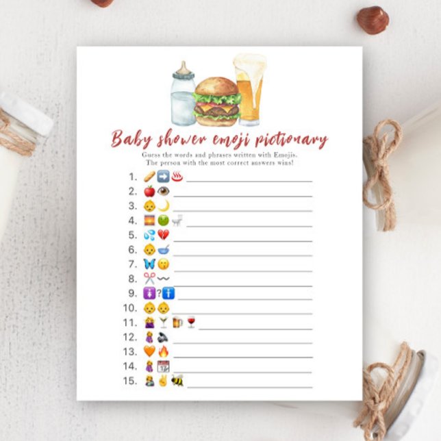 Baby is het brouwen van baby shower Emoji afbeeldi (Creator heeft geüpload)
