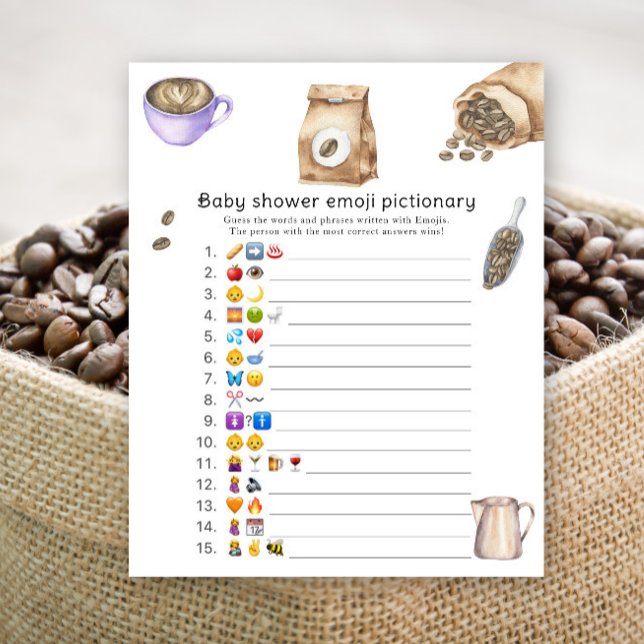 Baby is het brouwen van baby shower Emoji afbeeldi (Creator heeft geüpload)