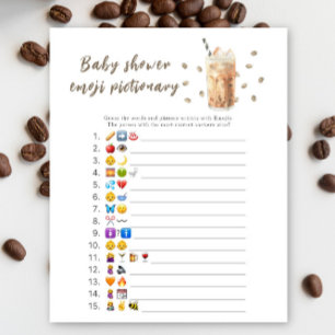 Baby is het brouwen van baby shower Emoji afbeeldi