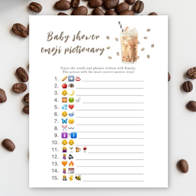 Baby is het brouwen van baby shower Emoji afbeeldi (Creator heeft geüpload)