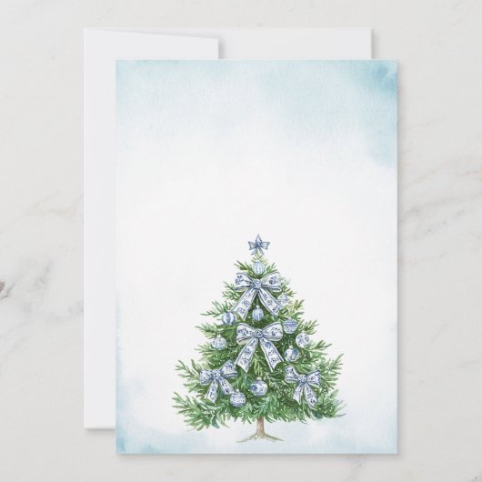 Baby is het brouwen van Chinoiserie Tea Party Baby Kaart (Achterkant)