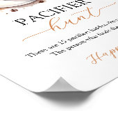 Baby is het brouwen van Coffee Pacifier Hunt Game  Poster (Hoek)