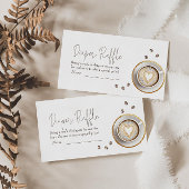 Baby is het brouwen van koffie Baby shower luier r Informatiekaartje