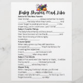 Baby is het brouwen van Mad Libs Game Flyer (Voorkant)
