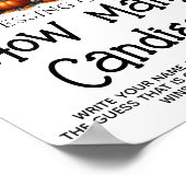 Baby is het brouwen van neutraal Baby shower gisse Poster (Hoek)